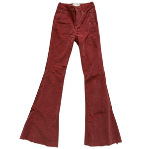 Altar'd State Red Flare Pants
